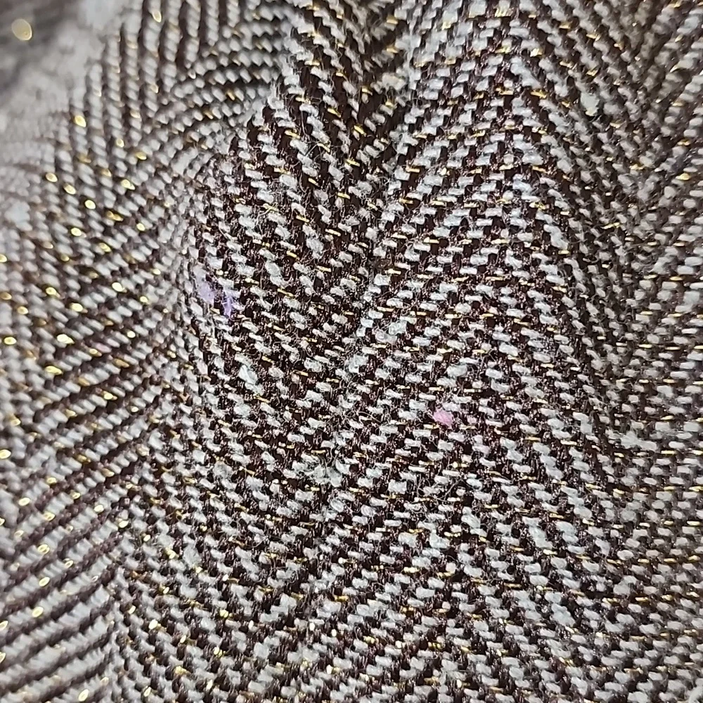 Coldwater Creek Brown Sparkle Fitted Work Business Blazer
